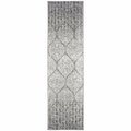 Safavieh 2 ft. 3 in. x 6 ft. Madison Power Loomed Runner Area Rug Grey & Ivory MAD604F-26